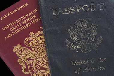 Passports for the United Kingdom and United States