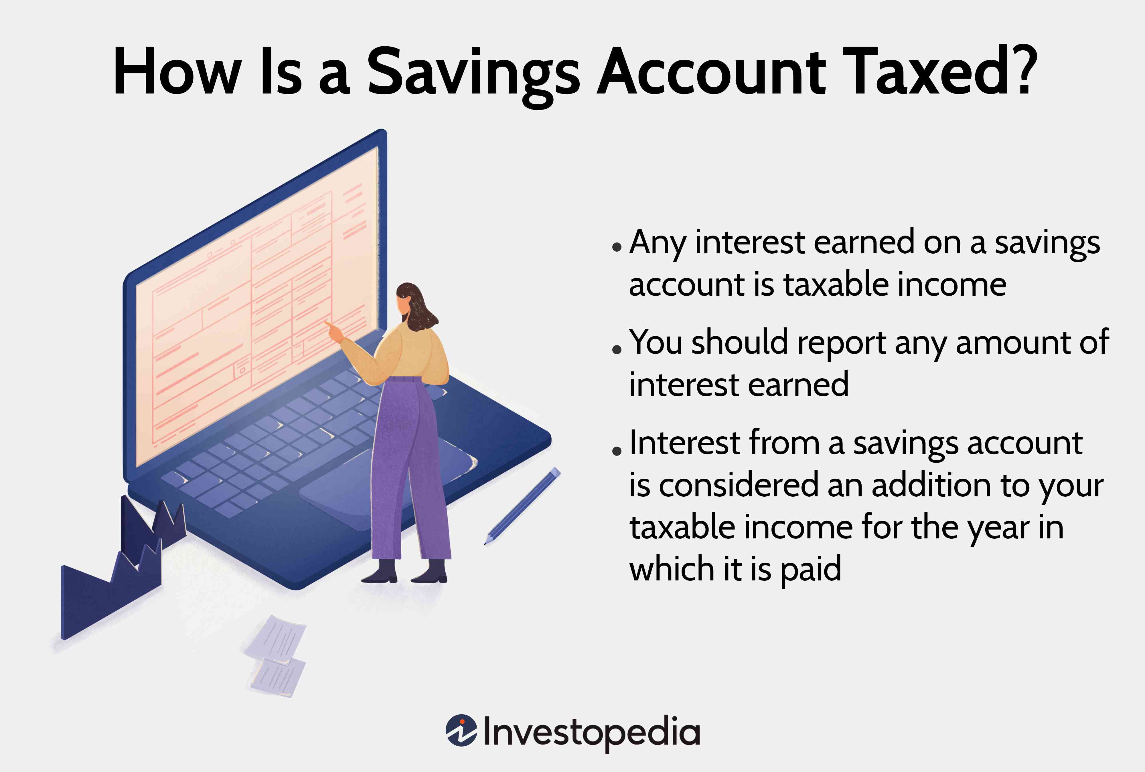 How Is a Savings Account Taxed?