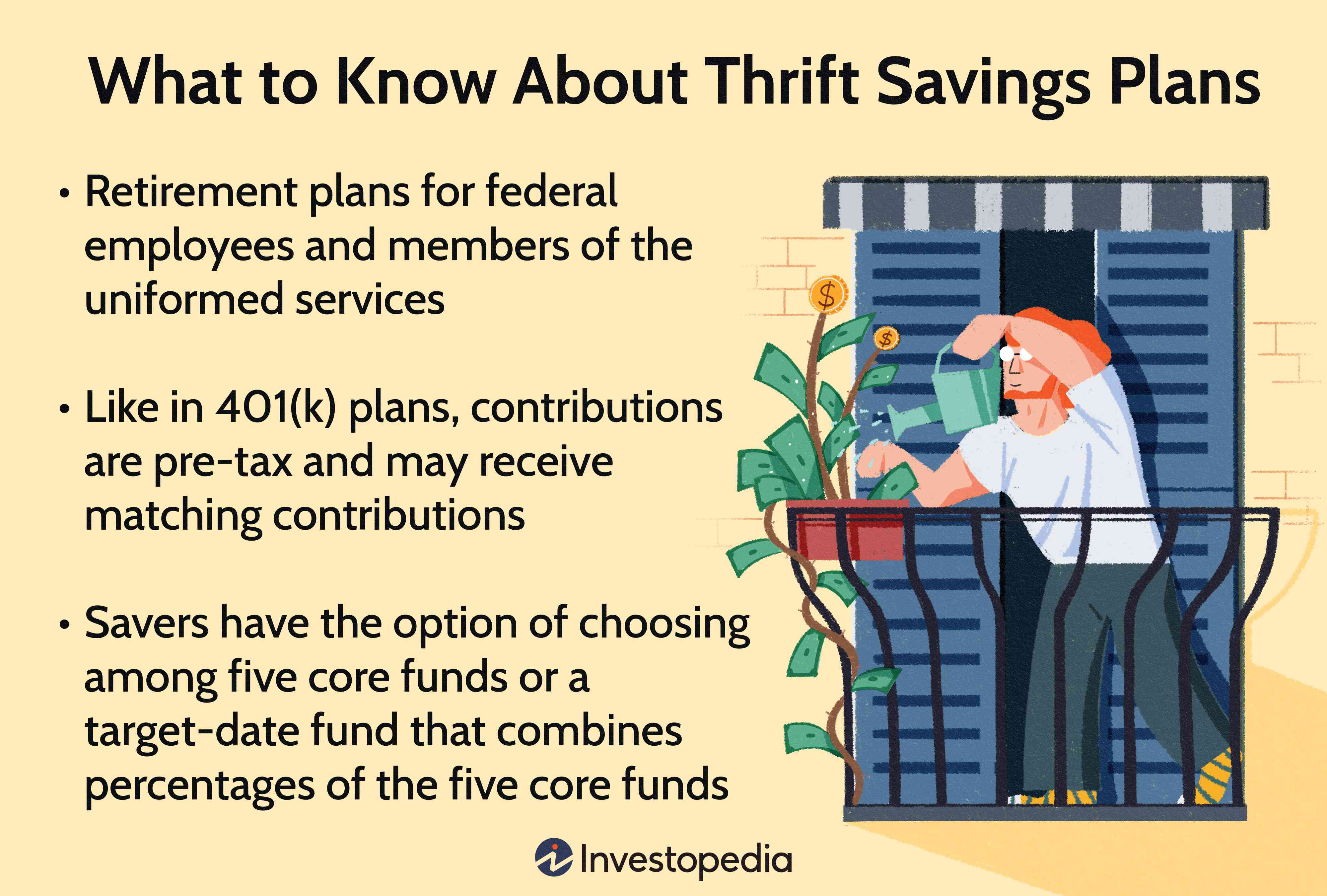 What to Know About Thrift Savings Plans